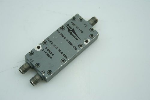Rf microwave power divider splitter 2-18ghz  10w  tested 2089-6208-00 sma tested for sale