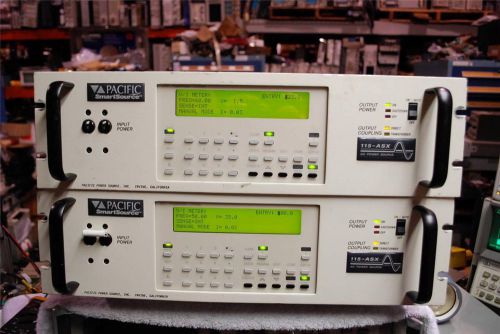 Pacific Power ASX-115 w/UPC1 Controller Smartsource AC Power Source 2 units Read