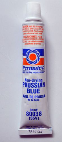 200 TUBES Permatex Prussian Blue Non-Drying 3/4oz.80038 (35V)