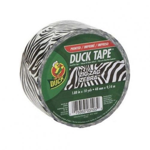 Duck tape zebra print duct tape 280110 for sale