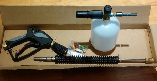 Snow foam lance full replacement kit. inlcudes 2l foam lance. mtm waxedshine. for sale