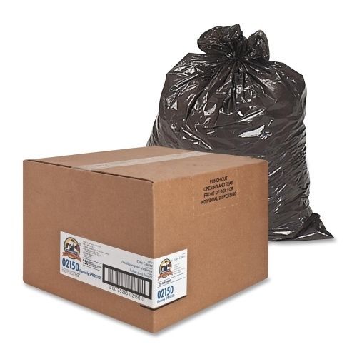 Genuine joe 02150 31 to 33-gallon two-ply can liners - 250-pack for sale