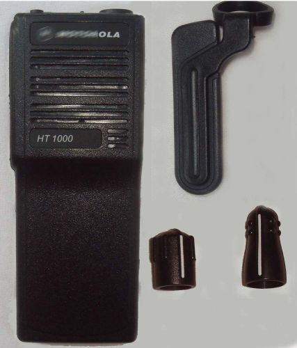Black refurbish kit case housing for motorola ht1000 two way radio walkie talkie for sale