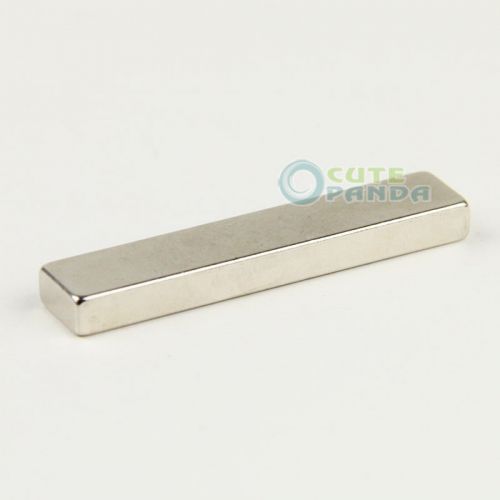 Rectangle strong neodymium block magnets 50 x 10 x 5mm n35 grade rare earth neo for sale