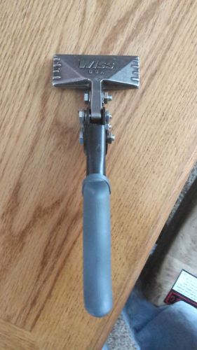 Wiss ws3 hvac 3&#034; staight handle hand seamer bender brake tool for sale