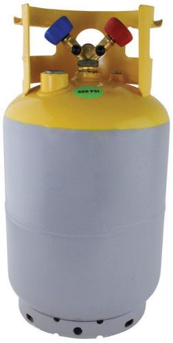 Refrigerant recovery reclaim 30lb cylinder tank 400 psi r410a rated for sale
