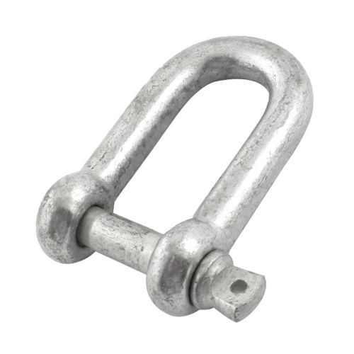 Stainless steel fastener d shackles for 16mm wire rope for sale