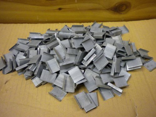 1000 Strapping Metal Seals 1 1/8” long x  3/4 ” wide x  1/4 ” deep