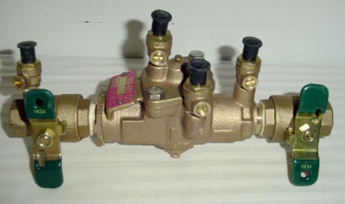 New~watts 3/4&#034; 009m3 backflow preventer reduced pressure zone assembly rpz for sale