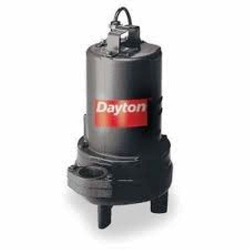 Dayton 4HU85 Pump, Sewage, 1 1/2 HP