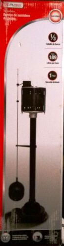 UtiliTech Electric1/3 hp Pedestal Sump Pump 50 Gallons per Minute 0240042
