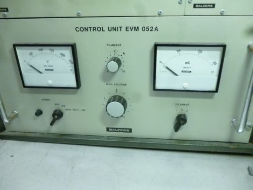 Balzers Vacuum Control Unit EVM 052A with high voltage up to 2500V, 30 mA L568