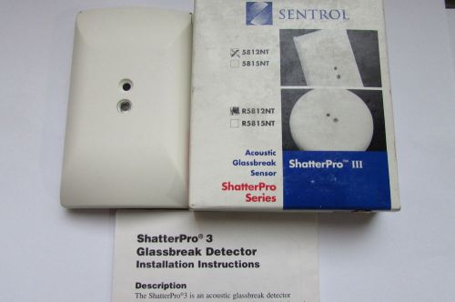 Ge sentrol 5812nt shatterpro 3 alarm acoustic glassbreak detector cheap for sale
