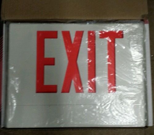Lot of 6-cooper lighting  ccx sure-lites led exit sign ccx7070rwh *free shipping for sale