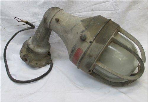 Industrial age appleton electric co explosion proof vintage lighting fixture for sale