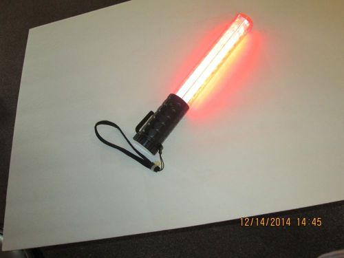 FLASHBACK- 5 /POLICE/ / FIRE / EMS/ /SECURITY / RED/ BLUE FLASHING SAFETY WAND