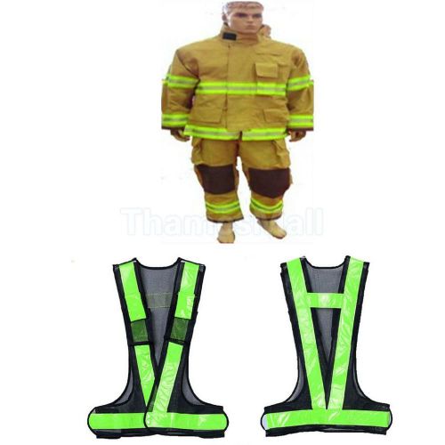 33ft Green Reflective Conspicuity Tape Strip Safety Vest Armbands Warning