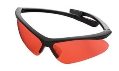 Champion 40603 Safety Shooting Range Sylish Glasses Black Frames Rose Lenses