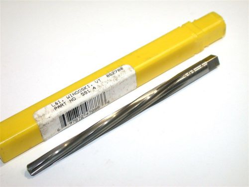 Up to 13 new lavallee &amp; ide 6 high speed spiral fute taper pin reamer lv591 4 for sale