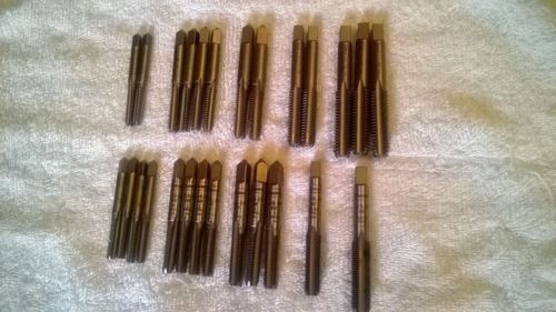 26 pcs. assortment irwin bottoming taps - usa for sale