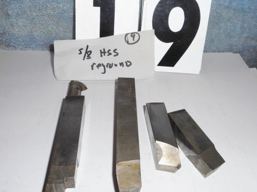 Machinists Buy Now DR#19  USA  Unused and Preground Tool Bits Grab Bags