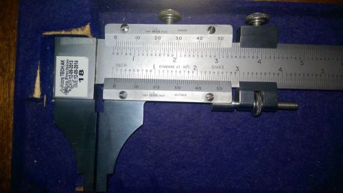 Brown and Sharpe 570 27in Precision Master Vernier Caliper in wood case
