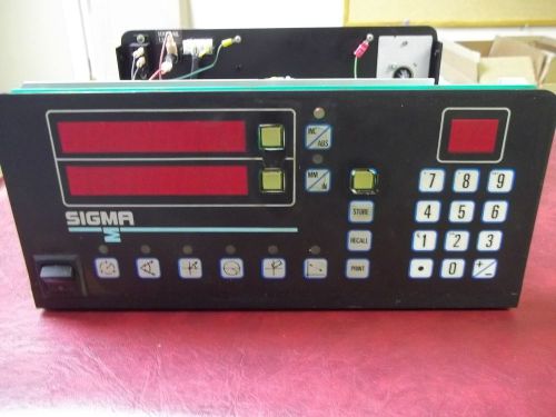 Sigma - Quadra-Chek II Readout -    Q2-HH-00-SI   -   Not Working - For Parts