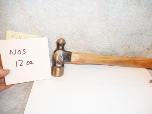 Machinists  1/10b1 usa  stanley little use 12 oz ball pein hammer for sale