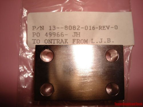 OnTrak 13-8082-016 Lam Research - Spacer Back Pit 8&#034; Cyl - Rev 0 - New