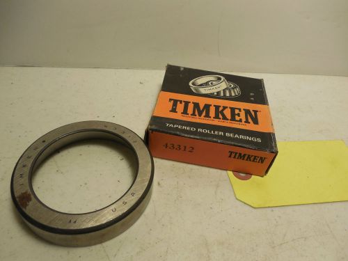 TIMKEN TAPERED ROLLER BEARING CUP 43312. MB2