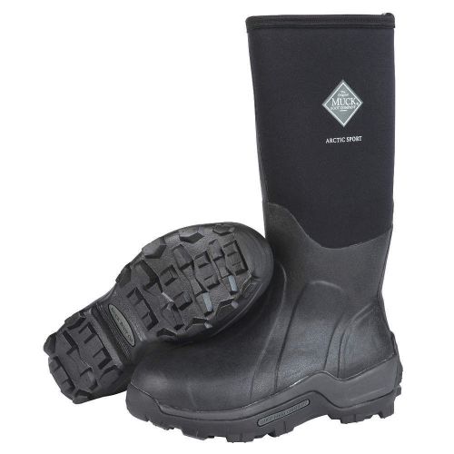 Boots, rubber, 16 in., blk/wht, 12, pr asp-000a/12 for sale