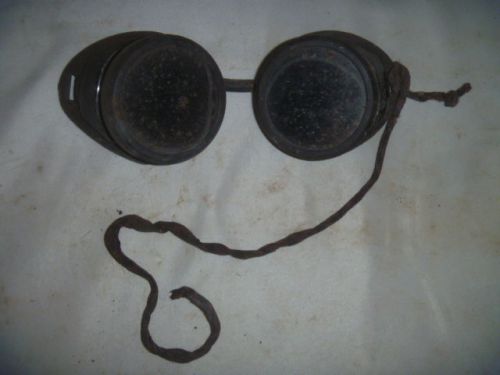Vintage Fibre-Metal Welding Goggles Steampunk