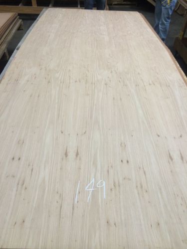Wood Veneer Hickory 48x120 1pc total 10Mil Paper Backed &#034;EXOTIC&#034; WWF 149