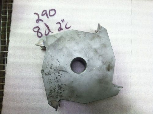 1-1/4 b 2 c 8 dia 290 Shaper cutter carbide tipped round bull nose table edge
