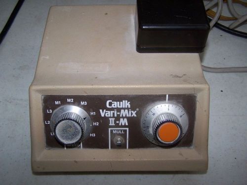 Caulk Vari-Mix II-M model VM-C Dental Amalgamator Mixer in working order