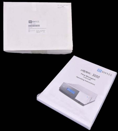 NEW Dionex 4827.2050 FLM Flow Manager/Proteomics MDLC Operating Instructions