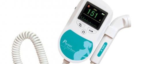 ConTec Prenatal Fetal Doppler,Baby Heart beat monitor Sonoline C,+3M probe+gel