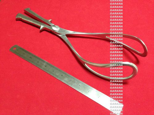 Obstetrical Forceps Gyno Surgical Instruments 14&#034; Long Garana