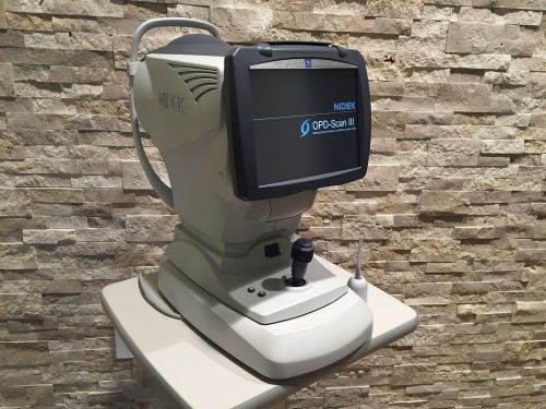 Nidek marco opd scan iii refractive power corneal analyzer wavefront aberrometer for sale