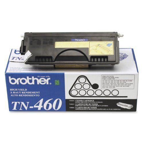 Genuine OEM Brother TN460 High Yield Toner - Original Factory Packaging