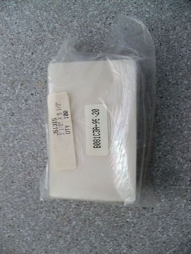 Id photo file index  7 mil thickness 3-1/2&#034; x 5-1/2&#034; laminating pouches nib for sale