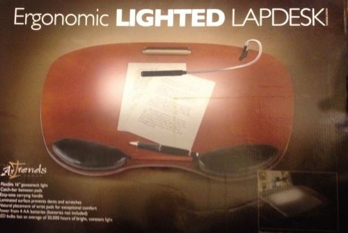 Ergonomic Lighted Lapdesk / Lapdesk with light