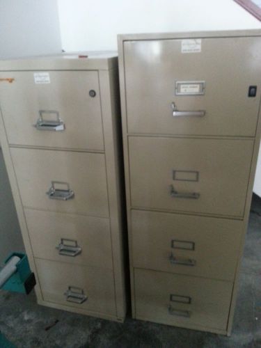 Fire King 4P1831CPA File Cabinet &#034;TWO CABINETS&#034;