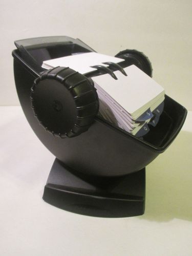 Old Plastic Rolodex Large Size Used But in Great Shape Office Supplies