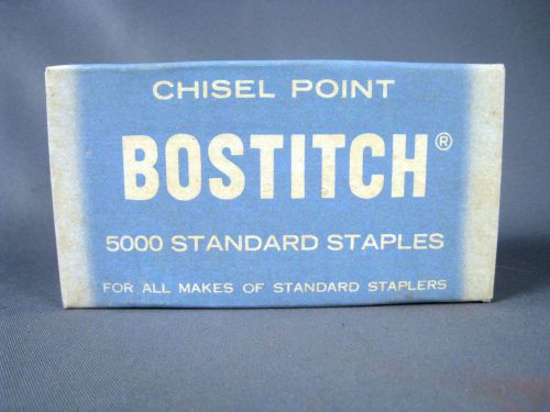 Genuine Bostitch SBS19 1/4&#034; Chisel Point Staples 2 Boxes