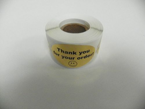 THANK YOU FOR YOUR ORDER LABELS