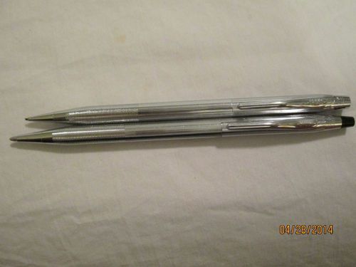 Cross &#034;Century&#034; Pen &amp; Mechanical Pencil Set Silver Tone