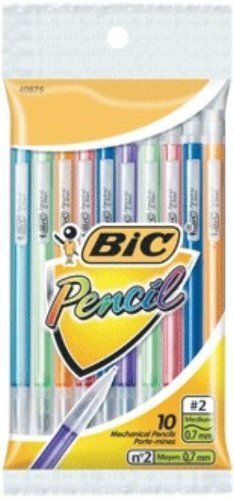 Bic Mechanical Pencil With Lead - #2 Pencil Grade - 0.7 Mm Lead Size - (mplp101)