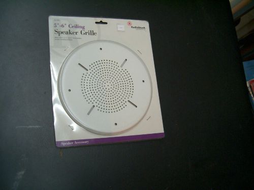 Radioshack 40-1045 5&#034; - 6&#034; ceiling speaker grille manufactured october 2001 for sale