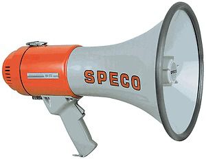 Ed073resp 16 watt deluxe megaphone w/ siren speco er370 for sale